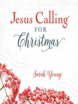 cover image of Jesus Calling for Christmas, with full Scriptures